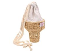 UPKOCH Sac Bandoulière Ado Fille Forme Glace Tissu Doux Sac Seau Kawaii pour Adolescentes et Spacieux