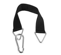 UPKOCH Sangle Suspendre pour Balançoire et Hamac 50 CM Connecteur Robuste pour Équipement de Gymnastique Installation Facile Sangle Réglable et Solide en Noir