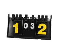 UPKOCH Scoreur de Pointage Portable Chiffres Noir Tableau de Score Durable pour Basketball Tennis de Table et Volleyball Usage Facile et Réutilisable