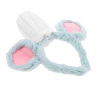 UPKOCH Serrage-tête Oreilles de Souris Grises et Toque de Chef Blanche pour Adultes, Bandeau Déguisement Souris Mignon, Taille Unique, Accessoire Fête Anniversaire et Cosplay