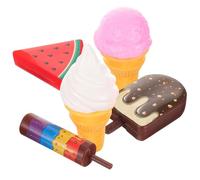 UPKOCH Set de Jouets Glace Imitation pour Garçon Fille Jeu Éducatif Dimitation Alimentaire Surprise pour Filles et Jeu de Rôle pour Tout Petits Sûr pour Anniversaire et Interaction Parent