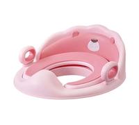 UPKOCH Siège De Toilette Pour Garçon Fille Avec Échelle Amovible Coussin Tpe Souple Et Antidérapant Design Lion Rose Pour Apprentissage Propreté