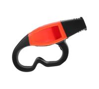 UPKOCH Sifflet à Poignée Rabattable Double Anneau pour Arbitre Sifflet de Secours en ABS Orange pour Entraînement Randonnée et Sécurité Extérieure