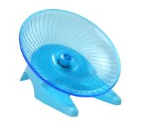 UPKOCH Soucoupe d'exercice pour Hamster D'Activité À Double Fonction Course Et Rotation - Roue Silencieuse avec Support pour Hamsters Et Souris Domestiques