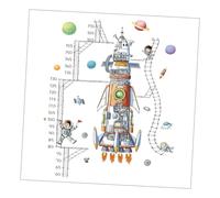 UPKOCH Sticker Mural Pour Chambre Motif Astronaute Autocollant Créatif De Vaisseau Spatial Fresque Murale Unique Pour Chambre De Garçon Fille