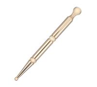 UPKOCH Stylo D'acupression en Laiton Double Tête Massage des Points D'acupuncture, Stimulation des Tissus Profonds Thérapie Manuelle sans Perforation Relaxation Musculaire, Soulagement