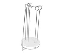 UPKOCH Support à Brochettes Acier Inoxydable Compact et Portable pour Barbecue Rangement Suspendu pour Brochettes Kebab et Grillades Accessoire Multifonctionnel pour Cuisine et Extérieur