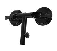 UPKOCH Support de Drapeau à Double Ventouse Alliage Aluminium Fixation Sécurisée pour Voitures Camping Cars et Bateaux Installation Facile sans Abîmer la Surface