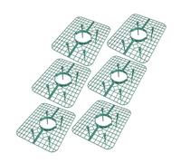 UPKOCH Support De Fraises en Plastique Vert Lot De 6 Pièces pour Jardin Et Balcon Cadre De Culture Vertical pour Plants De Fraises Stabilisateur Anti-goutteau sans Entretien