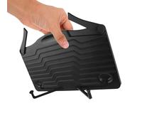 UPKOCH Support de Lecture Pliable Portable pour Partitions de Musique Pupitre de Table Noir Compact Léger et Réglable Porte-Partitions Multifonction pour Piano et Lecture Maison