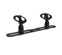 UPKOCH Support de Micro Portable à Pince, Ensemble 1 pièce, Fixation pour Bureau, Pied Multi-Micro pour Enregistrement, Chants et Fêtes