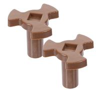 UPKOCH Support De Remplacement Pour Plateau Tournant De Four À - 2 Pièces Coupleur En Y Pour Support De Plateau Tournant Pour -