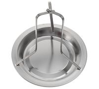 UPKOCH Support de Rôtissoire Multifonction pour Poulet en Acier Inoxydable Design Créatif Debout, pour Barbecue la Maison Pique-niques