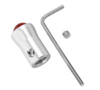 UPKOCH Support pour Diapason en Jade Rouge 12 Mm, Base Stable Antidérapante 2,3 Cm, Accessoire D’accordage Musical Professionnel pour Sonothérapie et Rangement Sécurisé