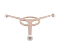 UPKOCH Support Triangulaire en Plastique Socle Stable et Antidérapant Utilisation Pratique pour Plateau Tournant de -ondes Compatible Four -ondes