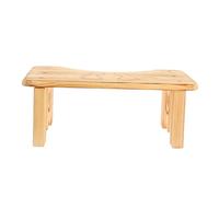 UPKOCH Tabouret De Toilette En Bois Massif Pour Adultes Marchepied Antidérapant Posture Accroupie Confort Salle De Bain Usage Quotidien Ergonomique Santé
