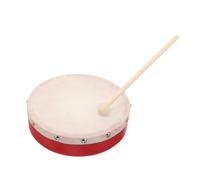 UPKOCH Tambour Garçon Fille Bois Ergonomique Instrument de Percussion à Main avec Maillet Tambour Musical Éducatif pour Développement Du Rythme et Coordination des Tout-petits