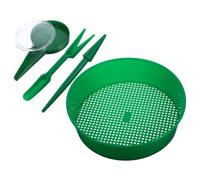 UPKOCH Tamis De Jardin à Mailles Fournitures De Jardinage Outil De Tamisage Plastique pour Ferme Tamis à Roches Multi-Usage