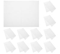 UPKOCH Tapis de Table Jetable Protège et Nettoie Efficacement en Pâte de Bois 20 Pièces Blanc Imperméable et Hygiénique pour Manucure et Tatouage la Surface de Travail
