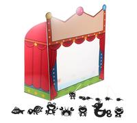 UPKOCH Théâtre De Marionnettes D’Ombres Chinoises Artisanal pour Garçon Et Filles, Kit DIY Éducatif, Matériel Pratique, Jeu Créatif De Marionnettes Soi-même, Activité Ludique en Classe