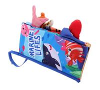 UPKOCH Tissu Bruissant pour Garçon Fille et Nourrisson avec Design et Éléments Tactiles pour Développement et Éveil