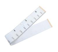 UPKOCH Toise Murale Construction Robuste et Légère Décorative en Bois et Tissu Blanc Design Simple et Style Cartoon pour Garçon et Filles pour Chambre D'garçon et Filles ou Salon
