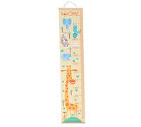 UPKOCH Toise Murale Nordique Pour Garçon Fille Tableau De Croissance Suspendu Toile à Huile Motif Girafe Règle Hauteur Garçon Fille Décor Mural Pratique
