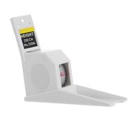 UPKOCH Toise Murale Réglable 2 Mètres pour Garçon et Filles et Adultes, Mètre Ruban de Mesure Précis, Fixation Murale Gain de Place, Outil de Mesure Hauteur Compact et Rétractable