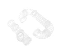 UPKOCH Tube pour Cage à Hamster Tunnel D'activité en Plastique 2 Pièces Accessoire pour Petits Animaux pour Hamsters Et Rongeurs