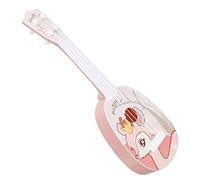 UPKOCH Ukulélé Jouet Musical pour Garçon et Filles, Instrument Éducatif pour Tout-Petits 1-3 Ans, Petite Guitare Simulation Colorée, Adapté aux Gauchers, Présent Éveil Musical Éducatif
