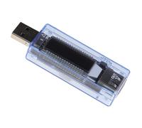 UPKOCH USB Multimètre Testeur de Tension et Ampérage USB avec Écran LCD Transparent Bleu Testeur Numérique Puissance et Voltmetre