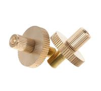 UPKOCH Vis de Chevalet Laiton pour Contrebasse Réglables pour Remplacement Ajustement Hauteur Accessoires pour Violon Guitare et Basse