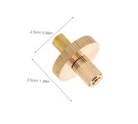UPKOCH Vis Pont Laiton pour Contrebasse pour Ajustement Hauteur Chevalet Accessoires pour Violon et Basse Remplacement pour Musiciens