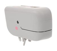 UPKOCH Whale Couvercle de bec de baignoire en silicone pour enfants Protection de robinet de salle de bain souple Accessoire de protection de la tête 13,2 x 10,8 cm Gris