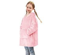 Uplayteck Sweat à Capuche pour Filles et Garçons, Sweat-Shirt à Capuche Grand Couverture à Capuche Super Douce et Chaude Pull à Capuche Confortable pour Garçon Fille Intérieur Extérieur