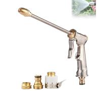 Upliftjoys Garden Hose Nozzle, 2025 New Upgraded Pressure Washer Wand, Turbo Boost, Rust-Proof Metal, Adjustable Spray Pattern for Watering Plants (Set A)