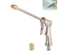 Upliftjoys Garden Hose Nozzle, 2025 New Upgraded Pressure Washer Wand, Turbo Boost, Rust-Proof Metal, Adjustable Spray Pattern for Watering Plants (Set F)
