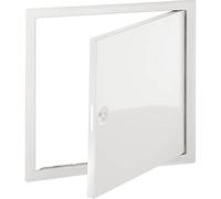 Upmann 20585 Revitür Softline SV 200x400 RAL9016 Fermeture carrée, Matériau : Acier Blanc RAL 9016, 200 x 400 mm