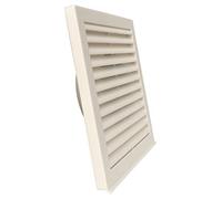 Upmann 66031 DN 125 Grille d'aération en Plastique Blanc, 195 x 195