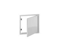 Upmann Grille Revi Porte Softline SV 200 x 200 RAL9016 fermoir 1 pièce 20472