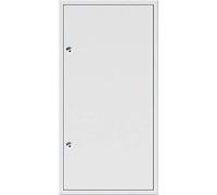 Upmann PRIMUS Porte de révision en profil-Z, blanche, 500 x 1000 mm avec carré