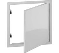 Upmann 20476 Revisionstür 300x300mm, mit Schnappverschluss, weiß Trappe d'inspection Softline 300 x 300 mm, avec Fermeture à cliquet, Blanc RAL 9016