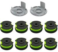 UPOICDS Bobine de débroussailleuse, pour ligne de remplacement | de pour coupe-bordure pour Ryobi Rac143 6.1MX 2Mm 36V, RLT36B33 RY36LT33A-0