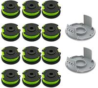 UPOICDS Bobine de débroussailleuse, pour ligne de remplacement | de pour coupe-bordure pour Ryobi Rac143 6.1MX 2Mm 36V, RLT36B33 RY36LT33A-0