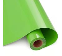 UPOMGGE Vinyle Adhésif Vert Pomme Brillant, Vinyl Permanent 30.5x400cm | pour Cricut, Film auto-Adhésif pour Silhouette Cameo, Rouleau de Vinyle pour Mug DIY, Fenêtre, Céramique, Plastique