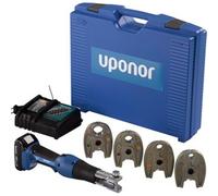 Uponor machine à presser les piles avec mâchoire de pressage mini2 16/20/25/32mm 1083586
