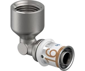 Uponor S-Press PLUS MLC Manchon coudé 16 x 1/2" IG 90°