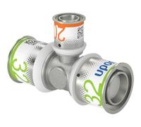 Uponor S-Press Plus MLC Raccord en T réduit 32 x 20 x 32 mm