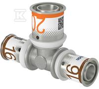Uponor S-Press PLUS Té réduit 16-20-16 1070566