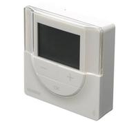 Uponor Smatrix Wave thermostat d''ambiance numérique T 166 26,5x80x80mm sans fil portée max. 30m numérique blanc brillant 1086982